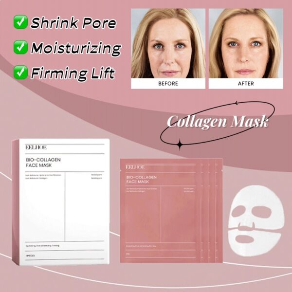 Face Mask Shrink Pore Moisturizing Refreshing Brightening Firming Lift Nourish Skin Care Deep Hydration Moisturizer - Image 2