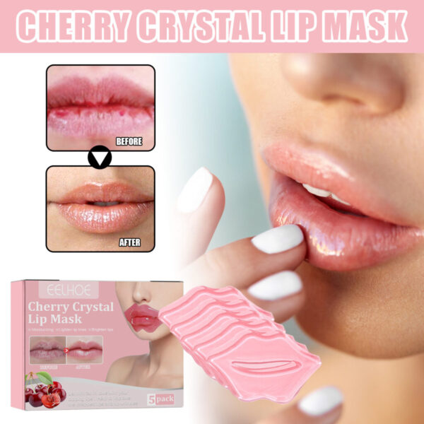 Cherry Crystal Lip Balm Fade Lip Lines Hydrating Moisturizing And Nourishing