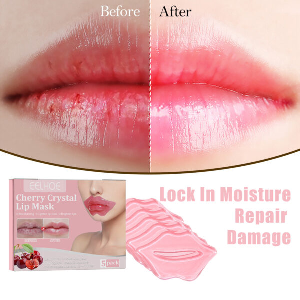 Cherry Crystal Lip Balm Fade Lip Lines Hydrating Moisturizing And Nourishing - Image 3